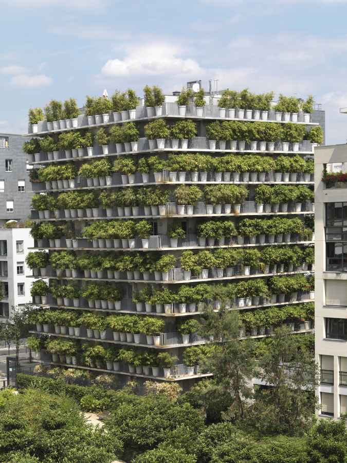 Flower Tower (Paris Architecture)