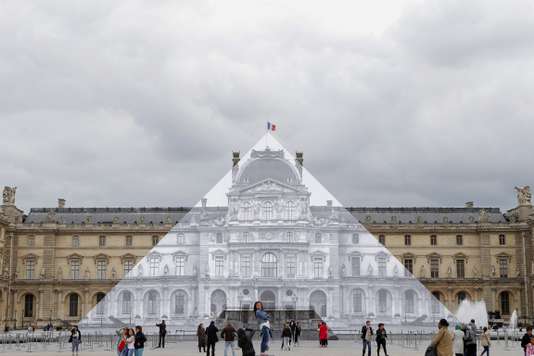 JR au Louvre