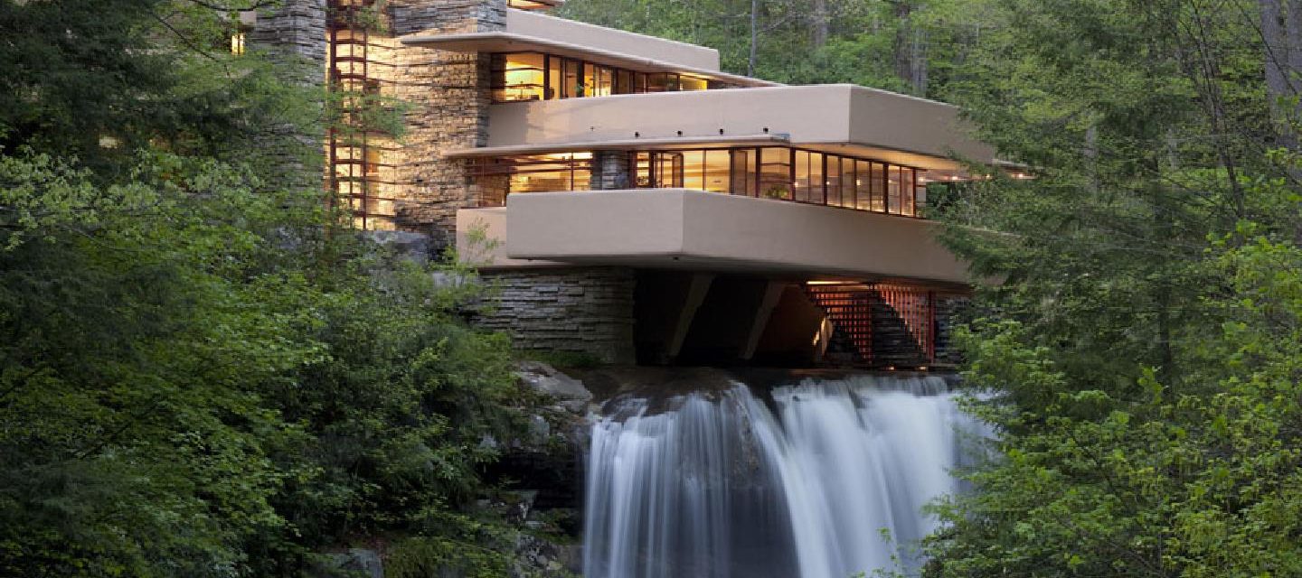 Falling water